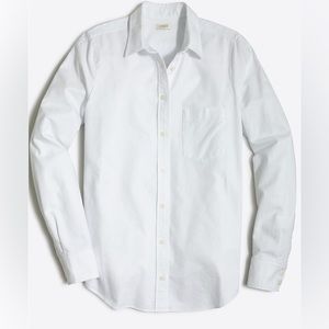 J Crew Perfect Fit Oxford Shirt, S